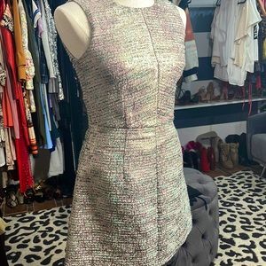 French Connection Metallic Cocktail Dress